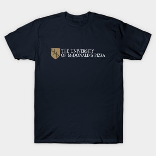 The University of McDonald's Pizza Crest T-Shirt